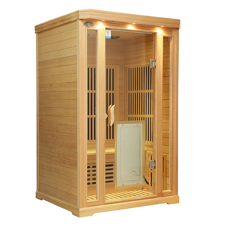 Z jakiego rodzaju energii i drewna korzysta Hemlock Far Infrared Sauna?