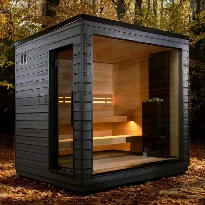 Suzhou Zhongye Sauna SuperTool Co., Ltd. wprowadza w nowy pokój sauny w stylu Outdoor Landscape.