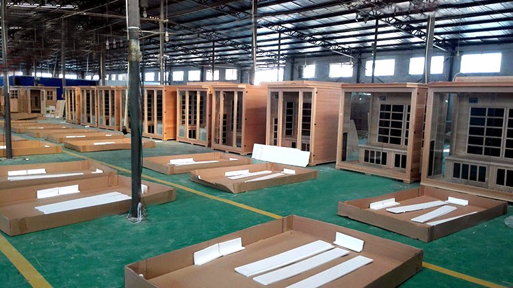 Początki produkcji domów saunowych