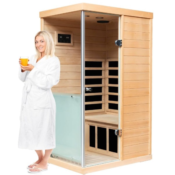 Mała sauna dla 1 osoby